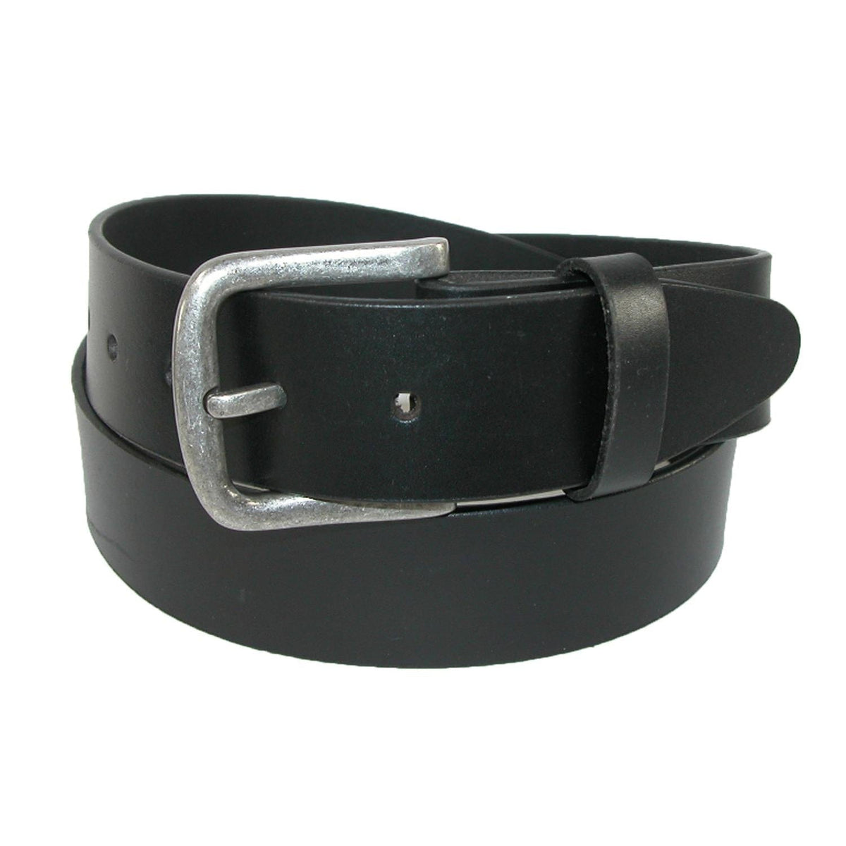 Men's Big & Tall Leather Removable Buckle Bridle Belt By Ctm 