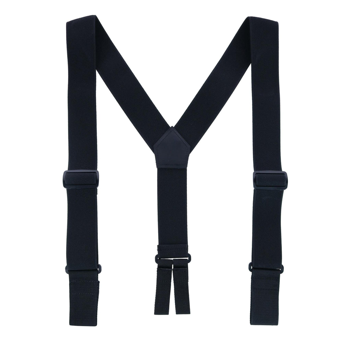Welch Men's Elastic Cinch Up Y-Back Suspenders (Tall Available), Regular,  Black