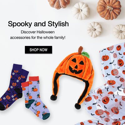 Spooky and Stylish: Discover Halloween accessories for the whole family! Shop now.