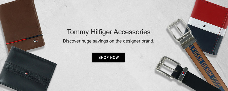 Tommy Hilfiger Accessories: Discover huge savings on the designer brand. Shop now! width=