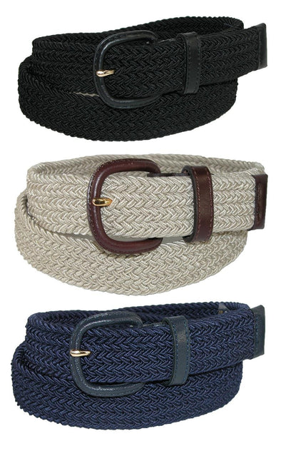 Men's Stretch Belt with Covered Buckle (Big & Tall Available) (Pack of ...