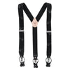 Men's Stag Head Convertible Clip End Suspenders