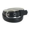 Kid's Leather 1 inch Basic Dress Belt