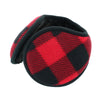 Buffalo Plaid Fleece Lined Ear Wrap