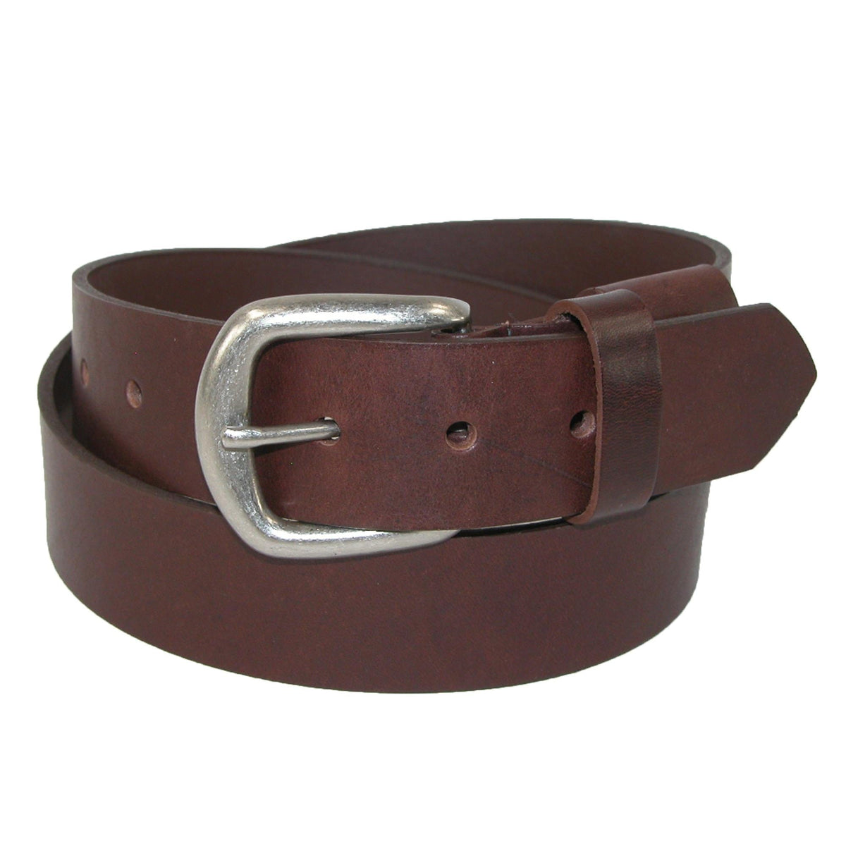 Men's Big & Tall Leather Stretch Belt with Hidden Elastic by Boston ...
