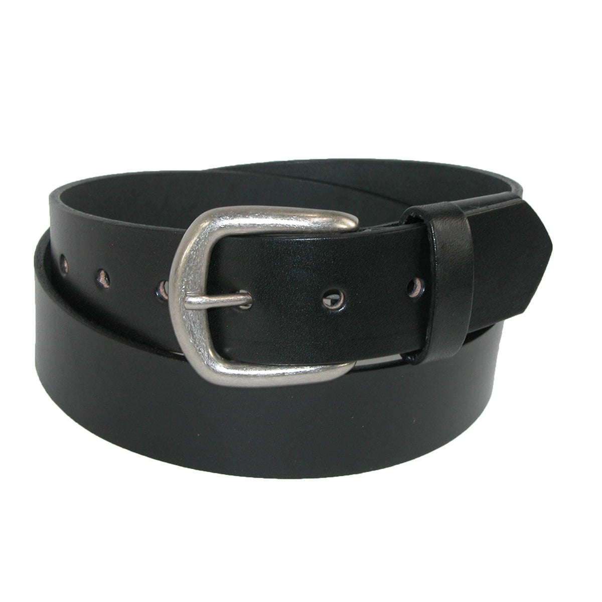 Men's Big & Tall Leather Stretch Belt with Hidden Elastic by Boston ...