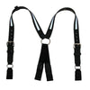 Leather Reflective Loop End Fireman Work Suspenders by Boston Leather ...