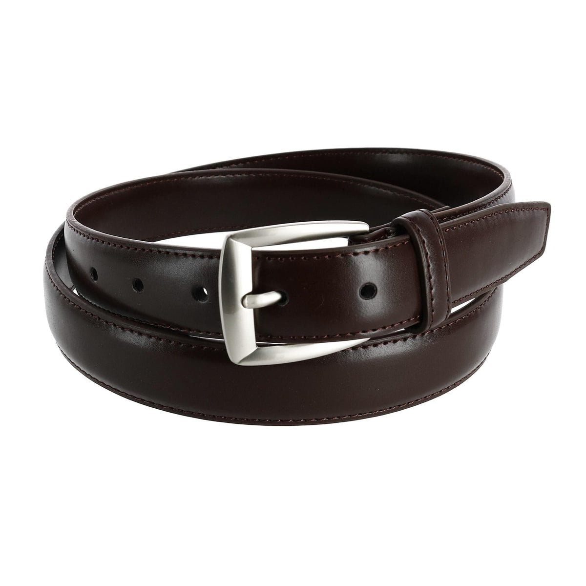 Men's Basic Leather Dress Belt by CTM | Dress Belts at BeltOutlet.com