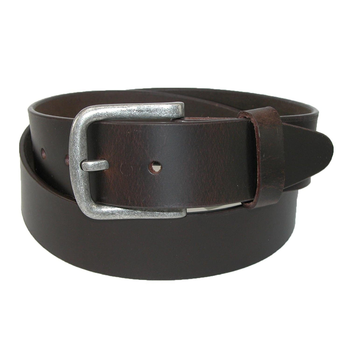 Men's Big & Tall Leather Removable Buckle Bridle Belt by CTM ...