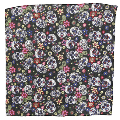 Day of the Dead Skull Print Bandana