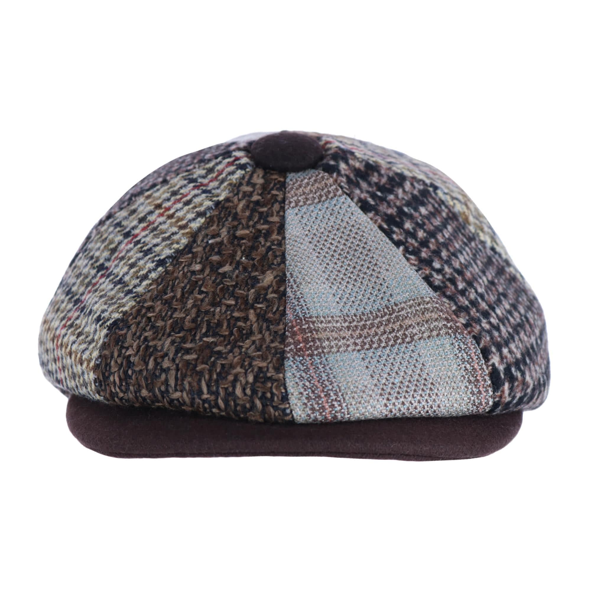 Men's Multi Patchwork Newsboy Cap by Epoch Hats Company | Ivy Caps