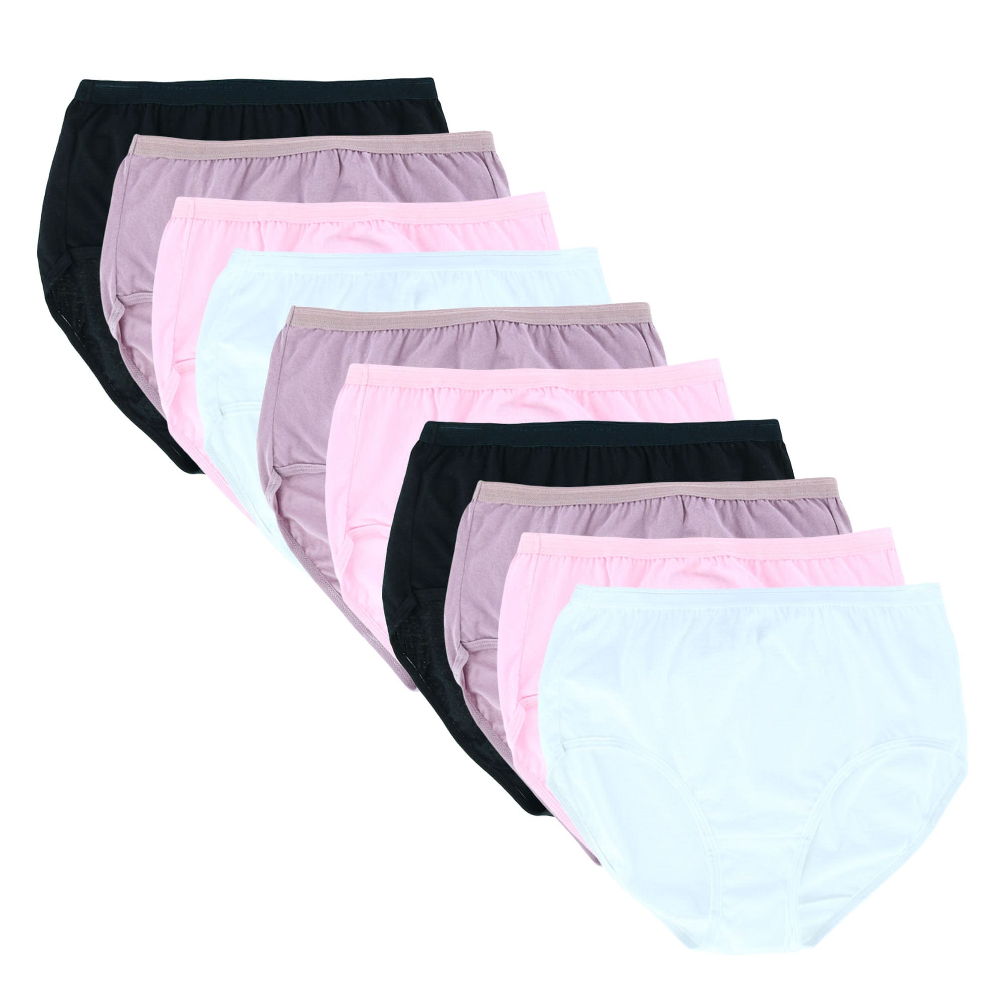 Women's Body Tone Cotton Brief Panty (10 Pack) by Fruit of the Loom