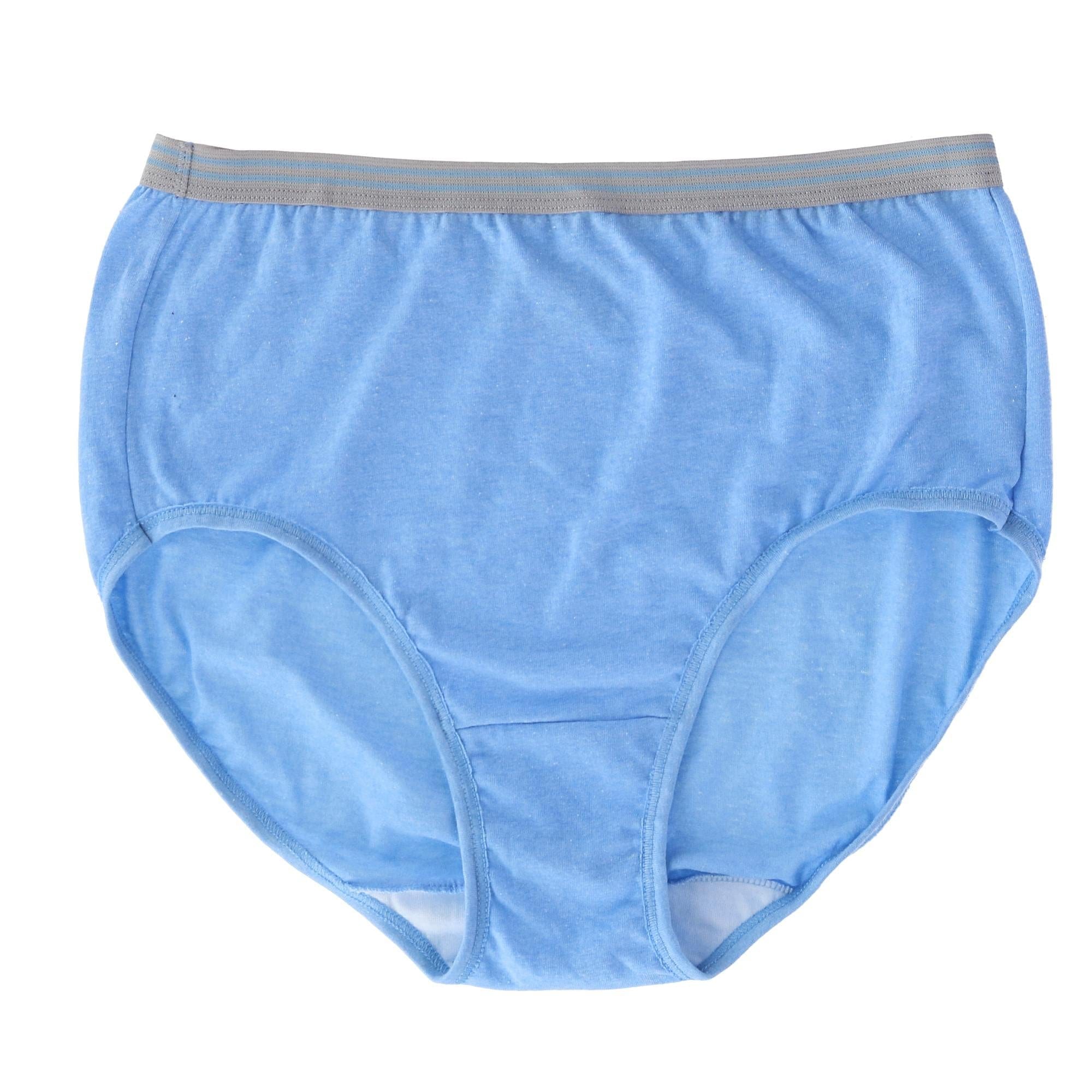 Women's Heather Brief Underwear (6 Pair Pack) by Fruit of the Loom | Briefs  at BeltOutlet.com