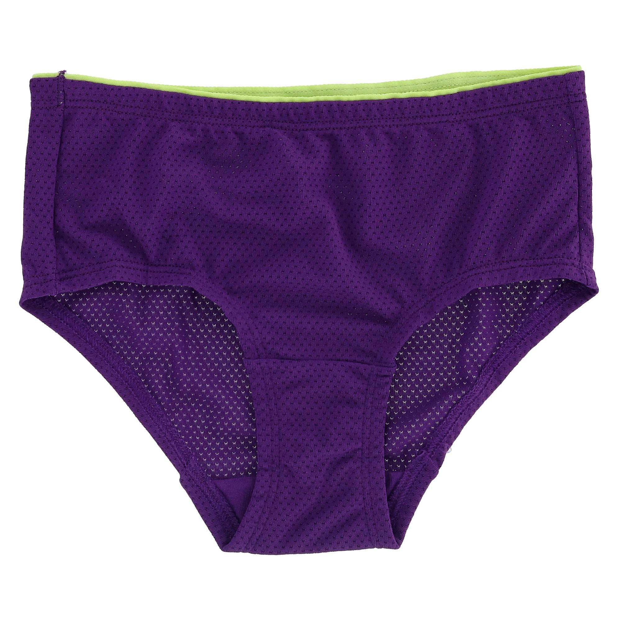 6 Pack of Girls Purple Underwear