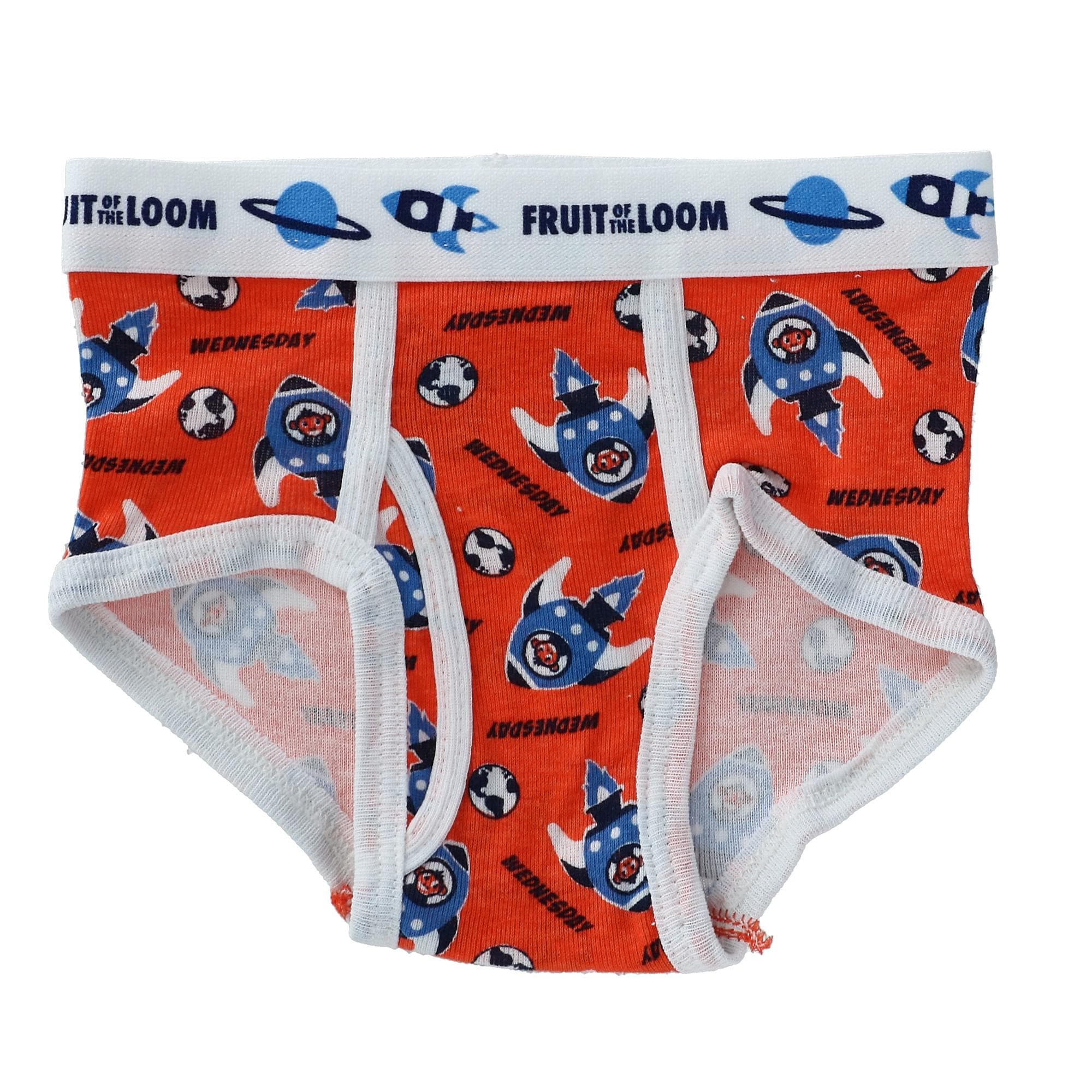 Fruit of The Loom Boys Set of 4 Briefs size small