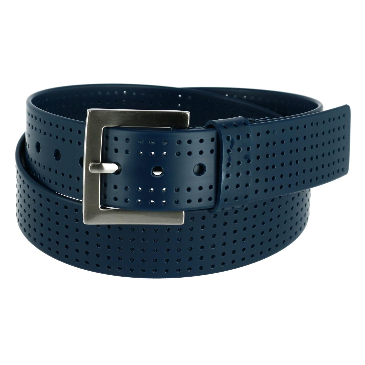 Men's Silicone Perforated Golf Belt by Pebble Beach