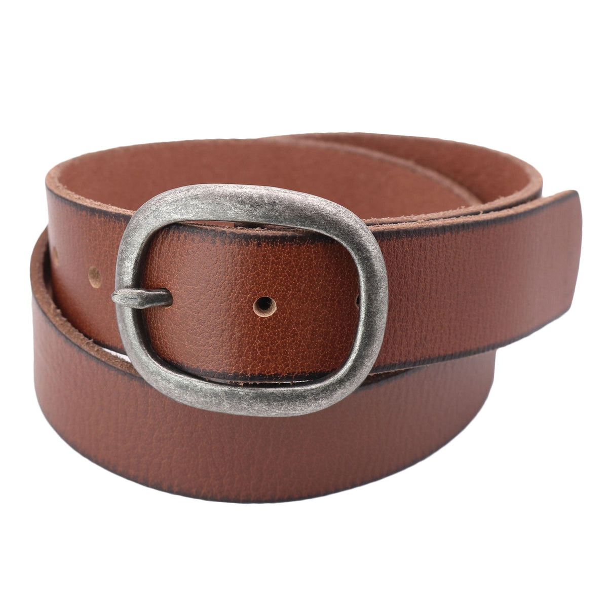 Women's Center Bar Buckle Belt with Burnished Edges by Cowgirls Rock ...