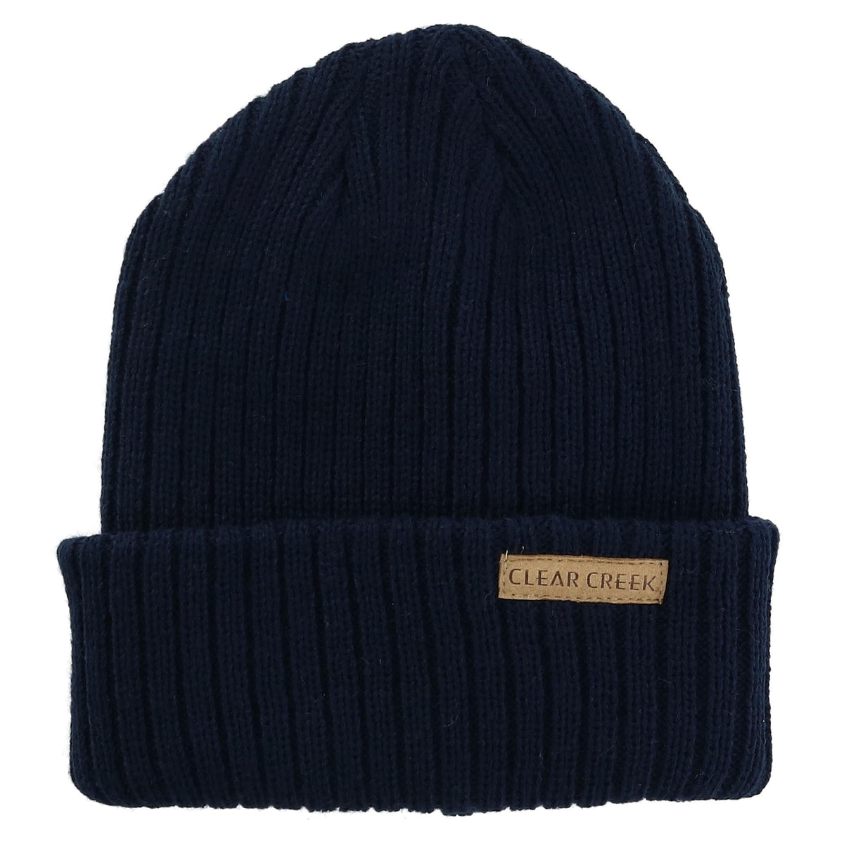 Men's Ribbed Knit Cuff Cap by Clear Creek | Beanies at BeltOutlet.com