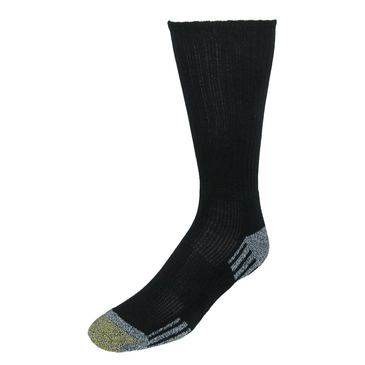 Men's Cushioned Sole Outlast Crew Socks (3 Pair Pack) by Gold Toe ...