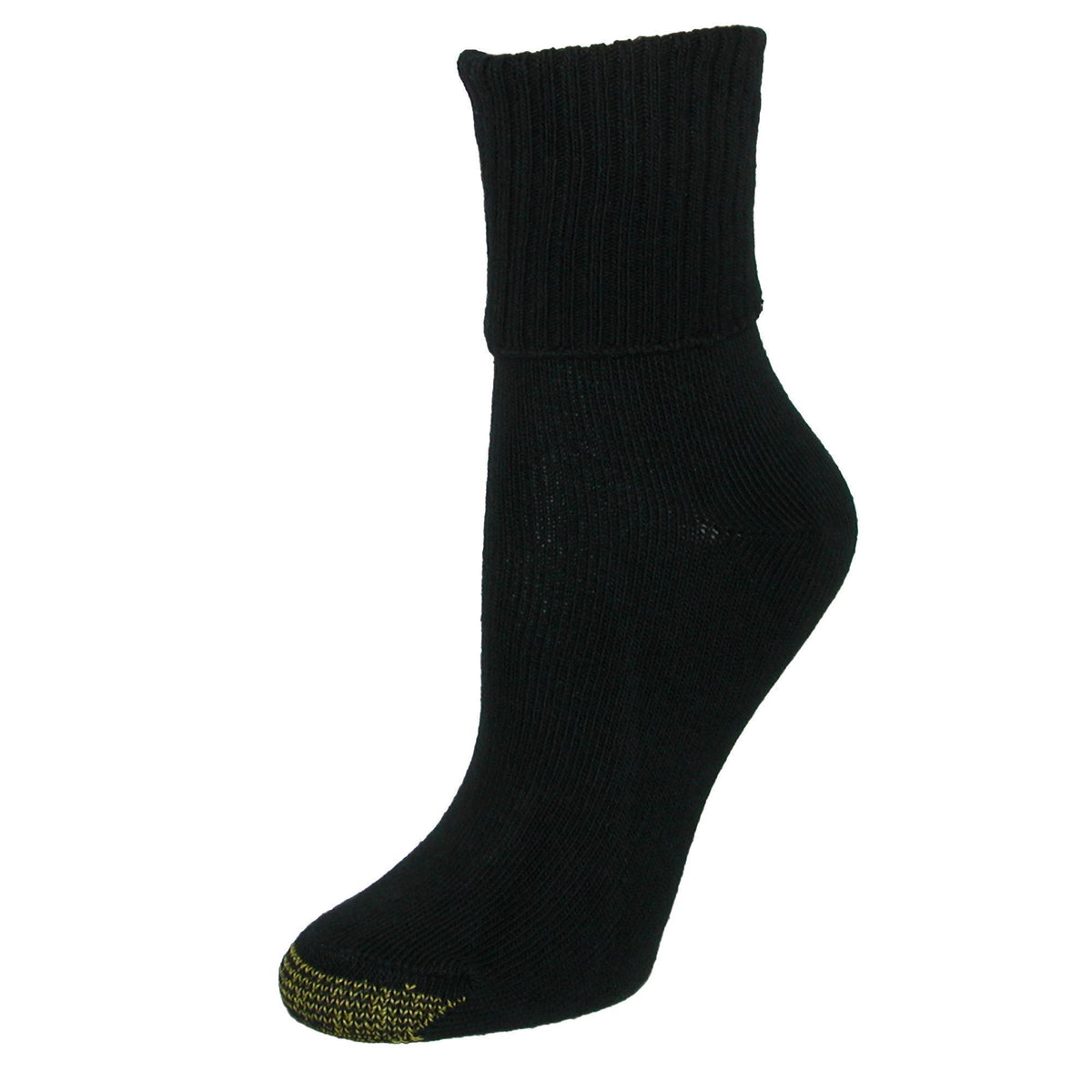 Women's Turn Cuff Bermuda Socks (3 Pair Pack) by Gold Toe | Low Cut ...