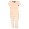 Women's Stay Palm Short Sleeve Capri Set