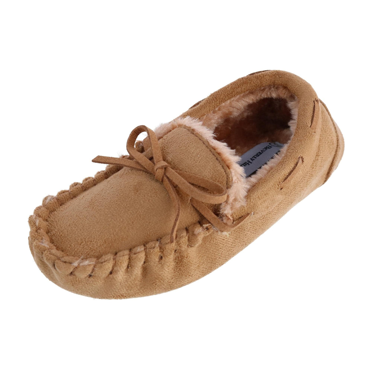 Girl's Slip On Moccasin Slippers by Beverly Hills Polo Club | Girls ...