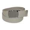 Cotton Adjustable Belt with Nickel Buckle