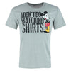 Men's Disney Don't Do Matching Shirts Short Sleeve T-Shirt