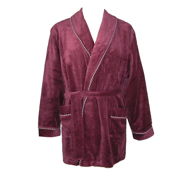 Men's Satin Lined Smoking Jacket