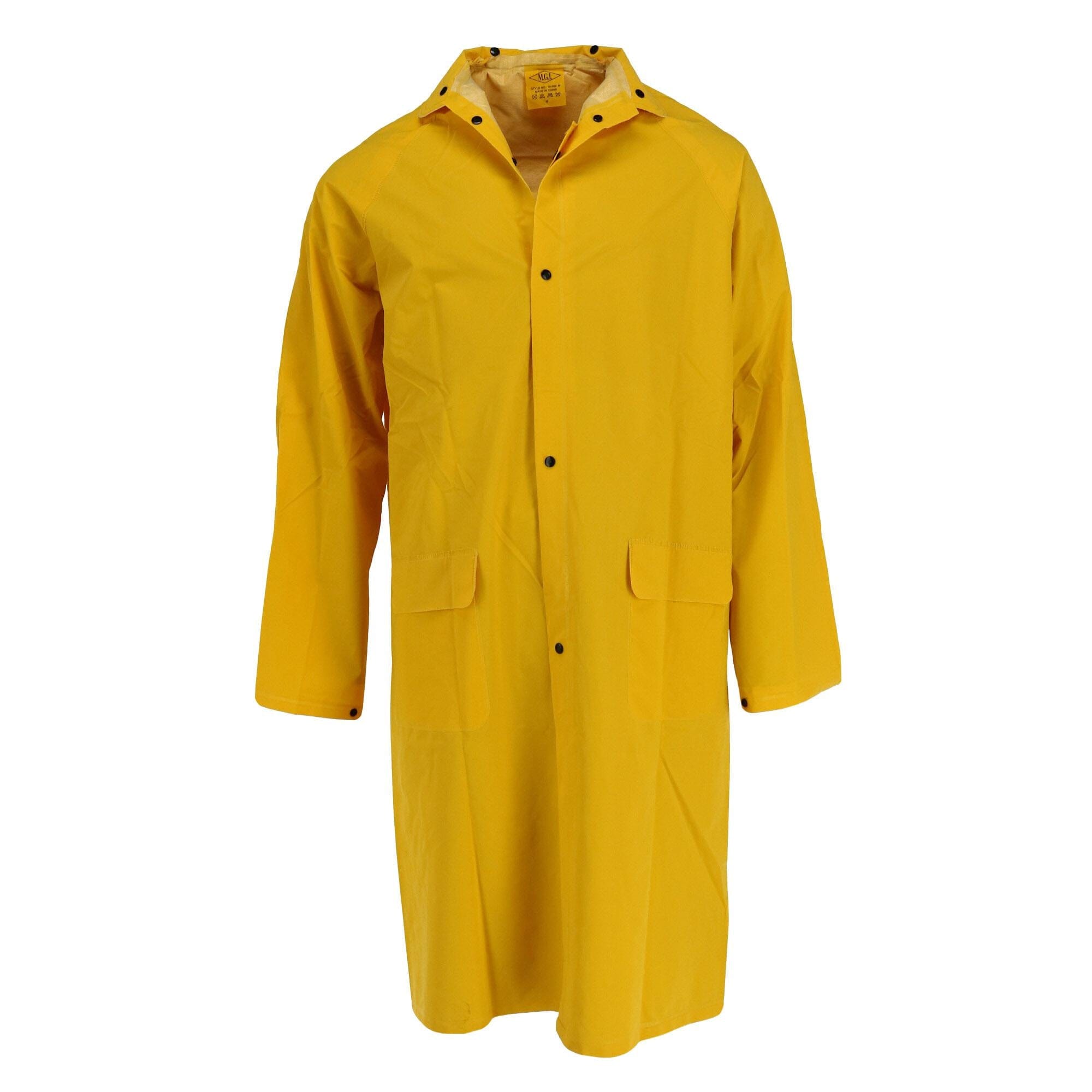 Tuff Grip Men's Rain Coat with Detachable Hood