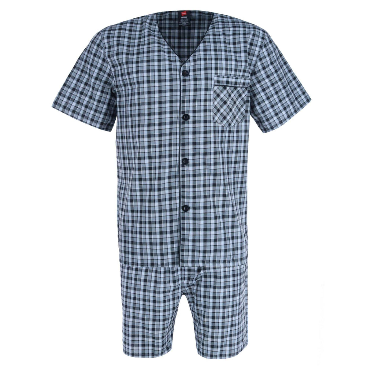 Men's Short Sleeve Short Leg Pajama Set by Hanes | Short Pajama Sets at ...