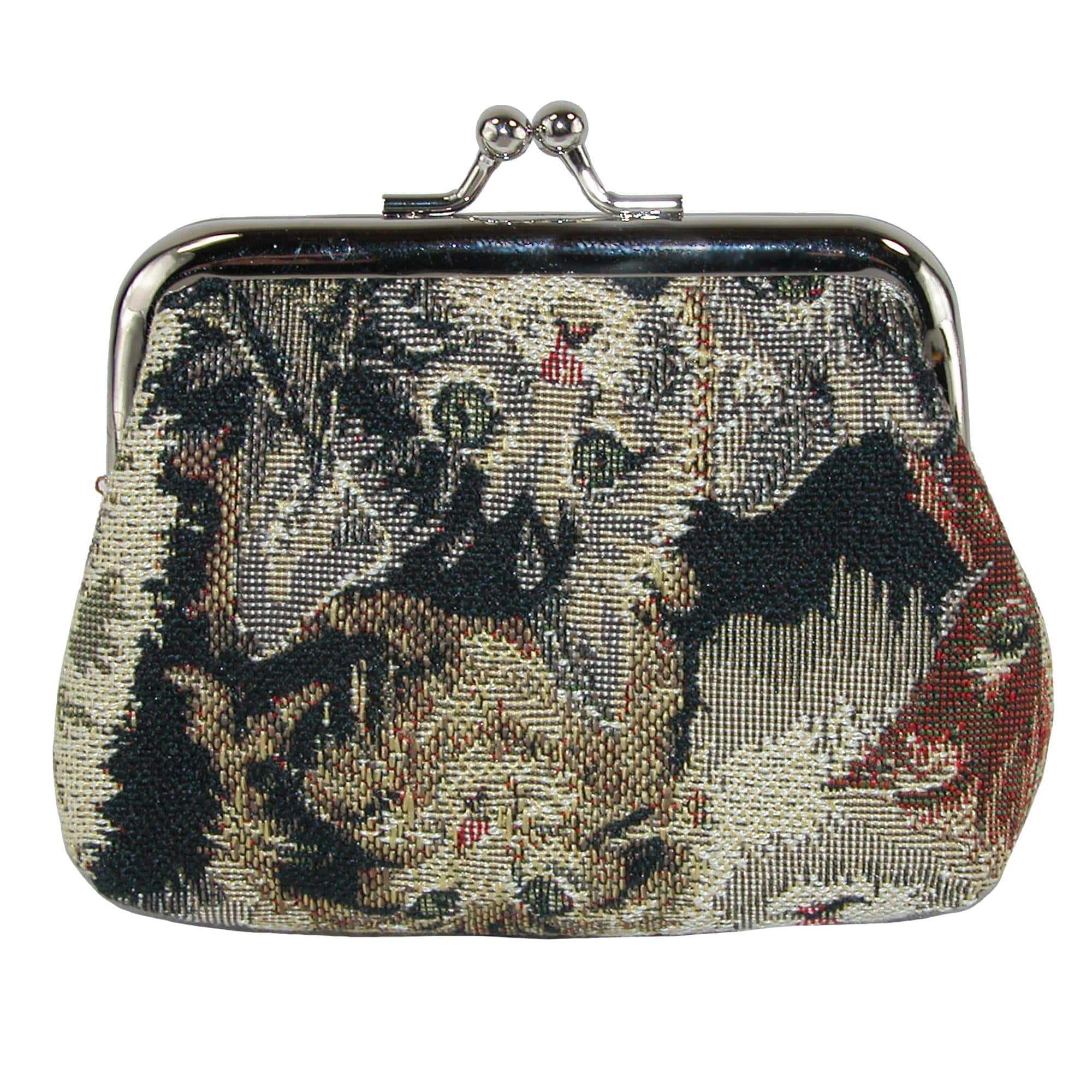 Amazon.com: Sainty 01 Blossom Coin Purse with One Compartment, Tapestry