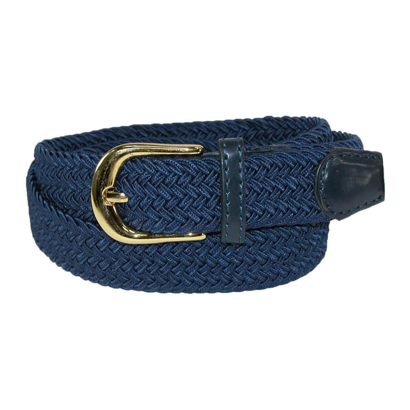 Women's Elastic Braided Stretch Belt (Pack of 2)