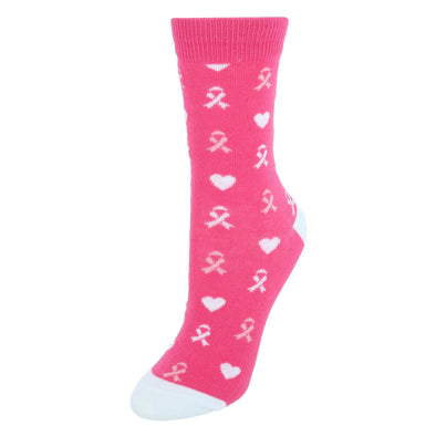 Women's Breast Cancer Awareness Novelty Socks