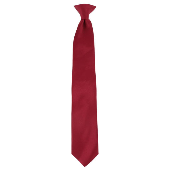 Men's Solid Clip On Tie