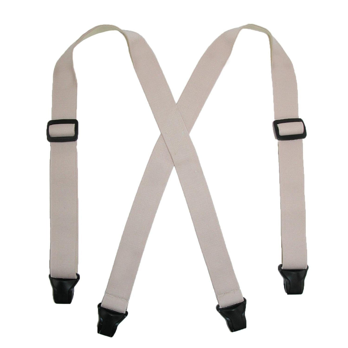 Women's Elastic Undergarment TSA Compliant Clip End Suspenders by CTM ...