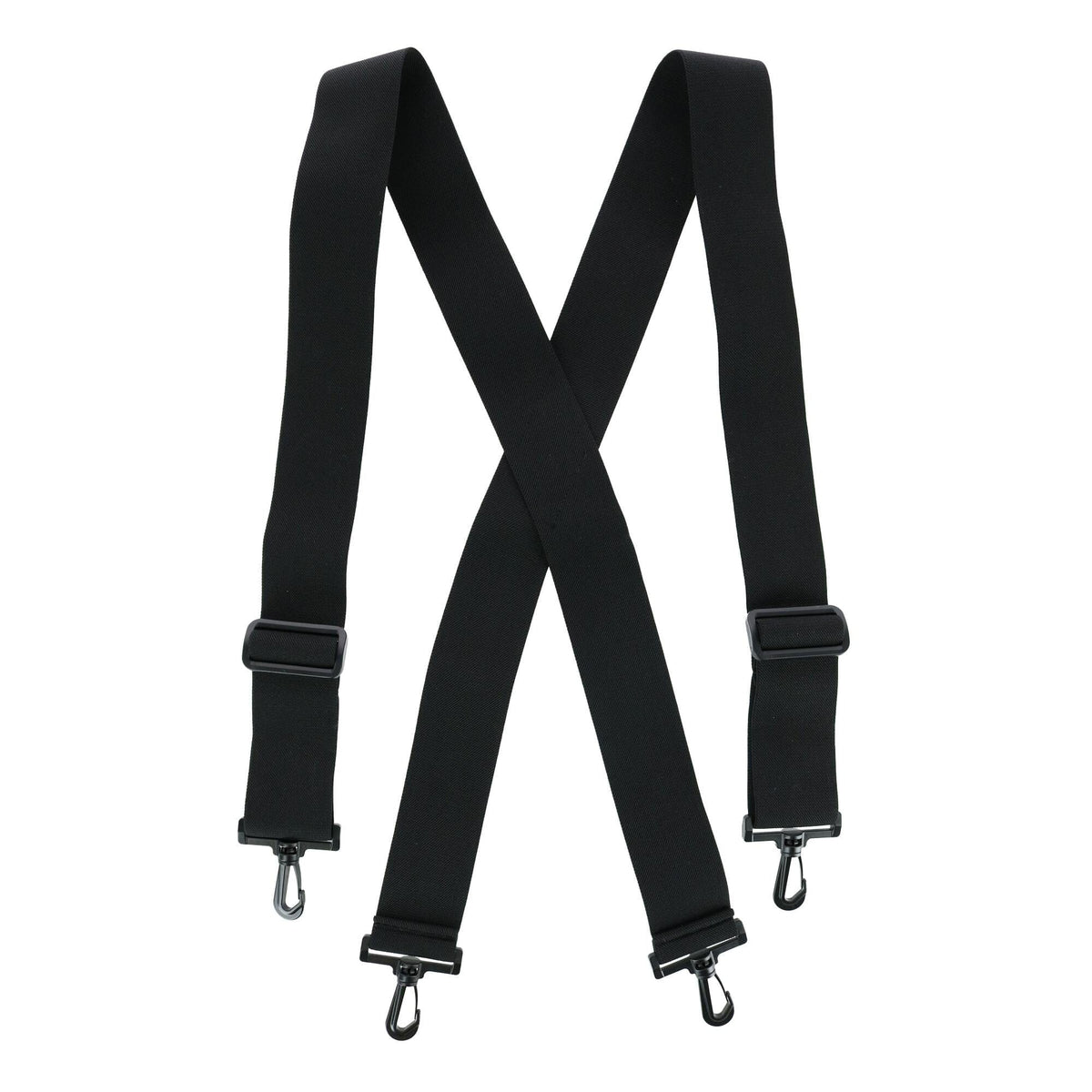 Men's Big & Tall Elastic X-Back Suspenders with Plastic Hook Ends by ...