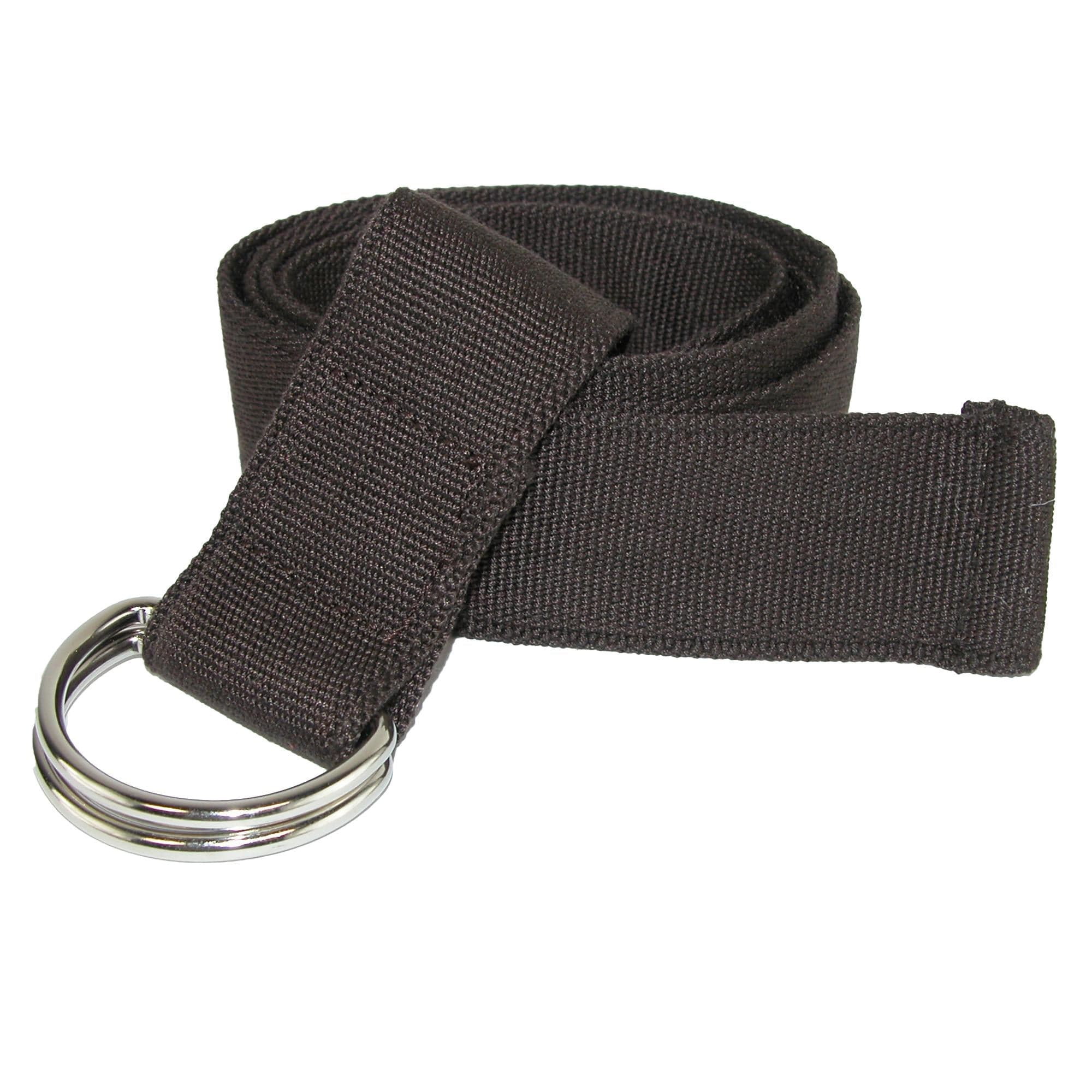 Canvas Web Belt with D Ring Buckle by CTM