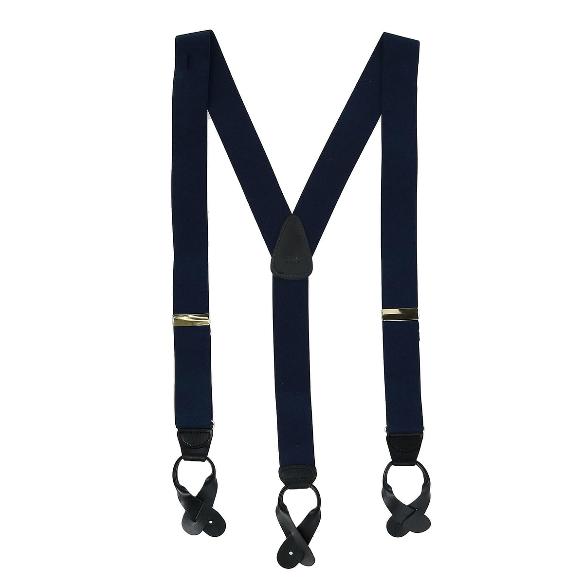 Men's Elastic Button End Suspenders by CTM | Button-End Suspenders at ...