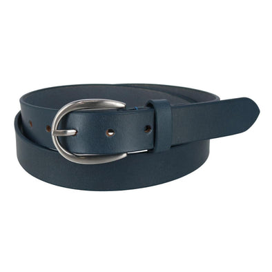 Women's Adjustable Smooth Leather Dress Belt