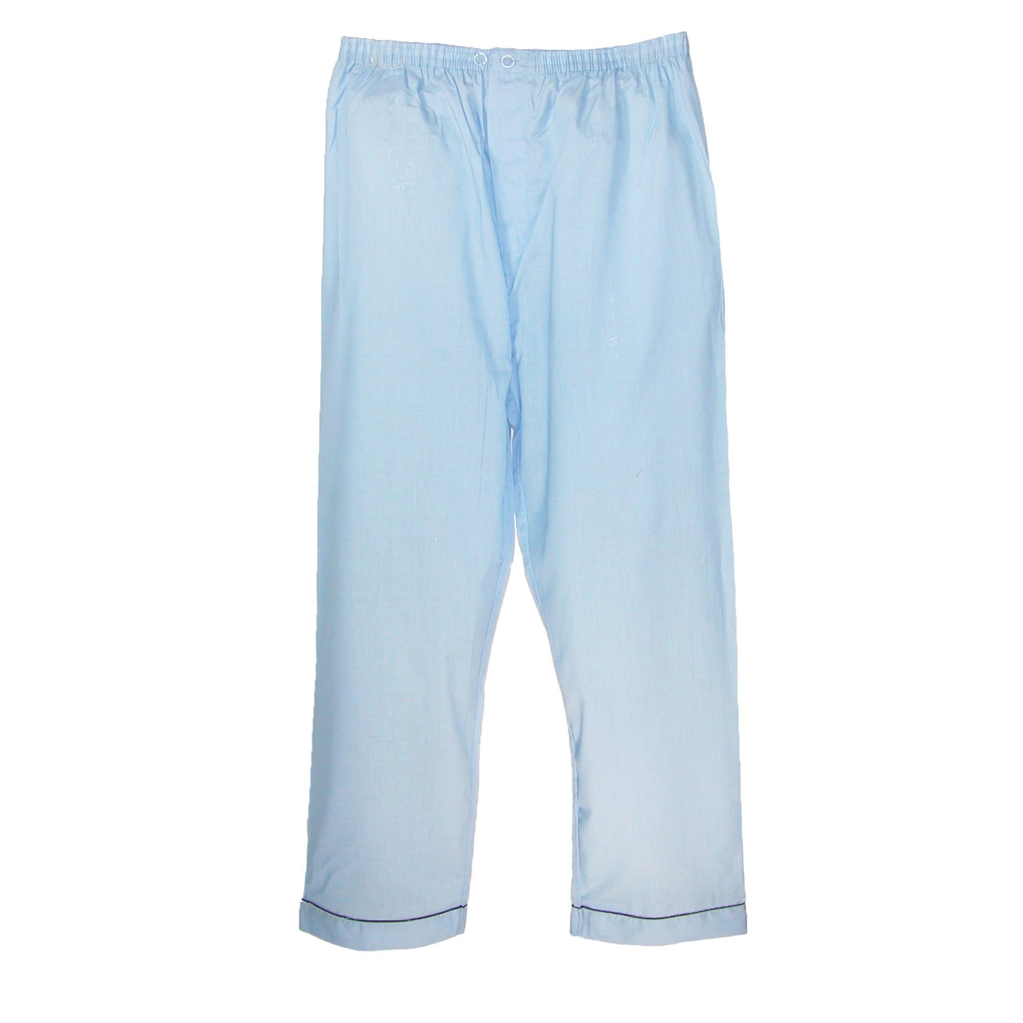 Solid Light Blue Pajama Pants