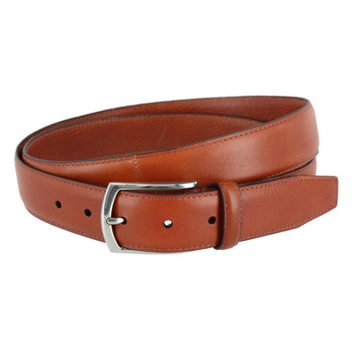 Big & Tall Antonio 35mm Pebble Leather Belt by Trafalgar | Casual And ...