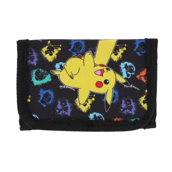 Kid's Pokemon Go Hook and Loop Closure Tri-Fold Wallet