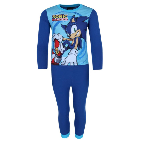 Toddler Boys Sonic The Hedgehog Long Sleeve Pajama Set