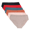 Women's No Show Bikini Panty Assorted (12 Pack)