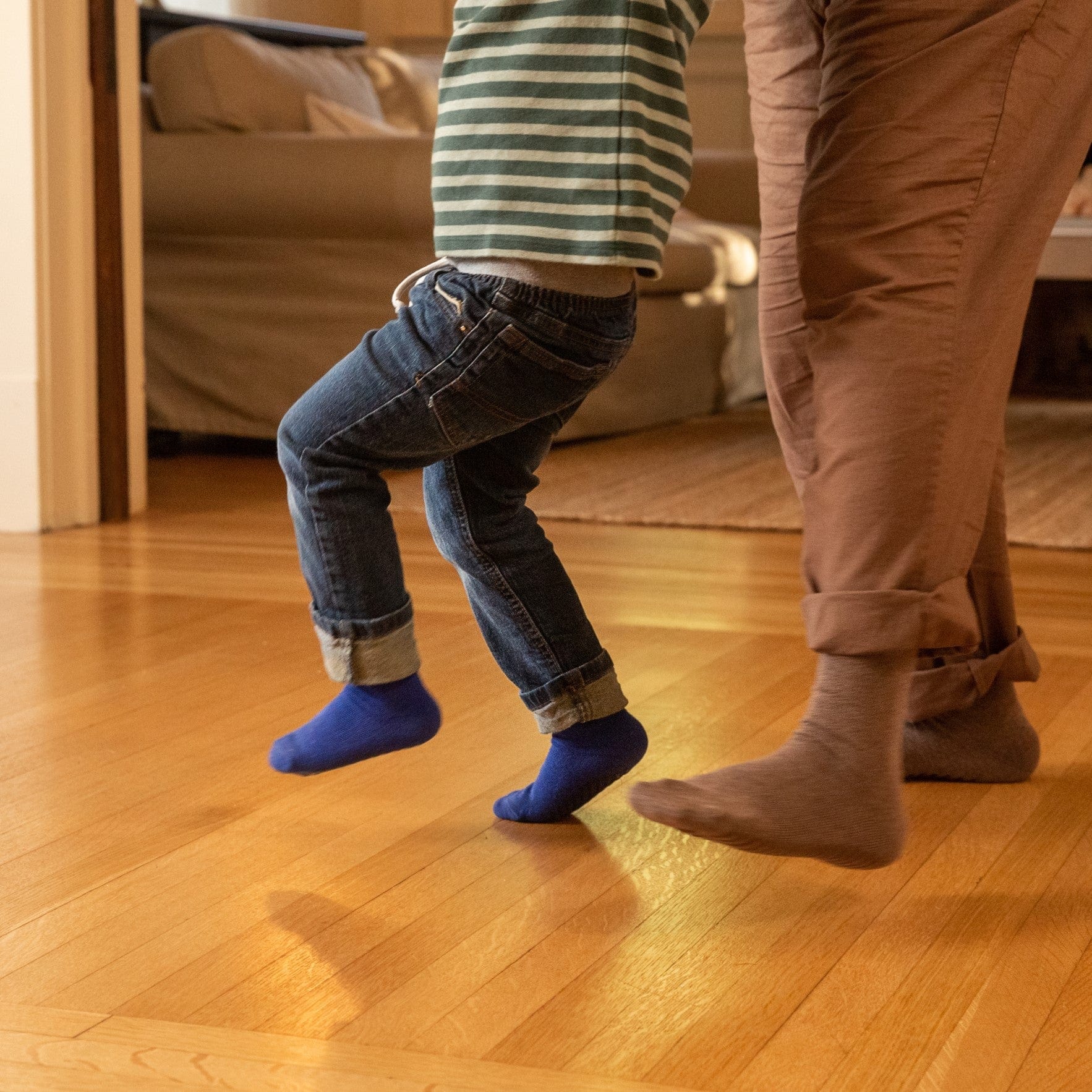 Gripjoy Socks Toddlers & Kids Green, Blue, Maroon Grip Socks - 4 pairs